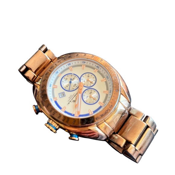 Porsamo Bleu Rose Gold Multi-Function Luxury Watch - Picture 3 of 10